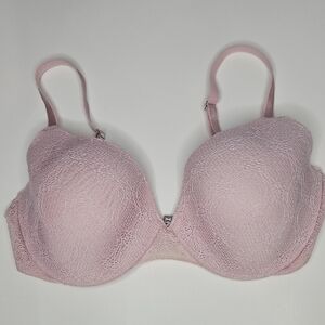 Victoria's Secret Pink lace Ipex Lined Demi Bra size 36D